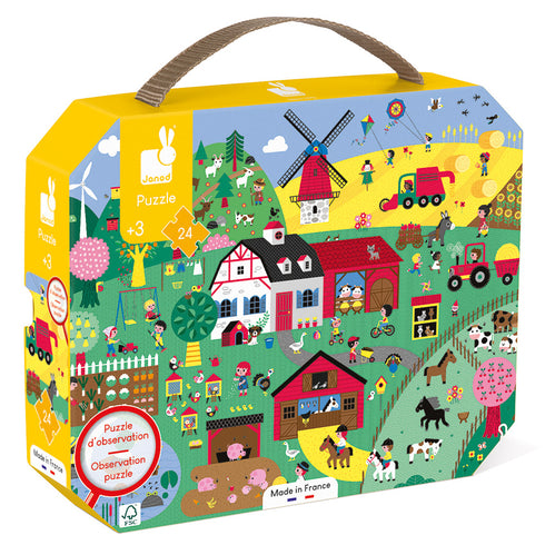 JANOD - Observation Puzzle - Farm